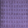 thumbnail image 1 of Ahgly Company Indoor Square Abstract Blue Modern Area Rugs, 8' Square, 1 of 4