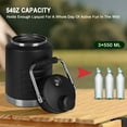thumbnail image 6 of LOEL Insulated Stainless Steel Sports Water Bottle with Non-Slip Handle & Magnetic Lid, Leak-Proof, Keeps Drinks Cool/Warm, 54oz - Ideal for Travel, Gym, Office, Camping, 6 of 9