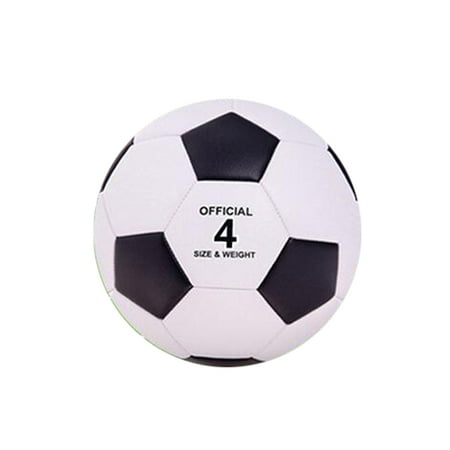 Size 4 5 Faux Leather Wearproof Football Soccer Training Ball for Children Adult