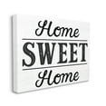 thumbnail image 3 of Sweet Home Farmhouse Sign Typography Graphic Art Gallery Wrapped Canvas Print Wall Art, 3 of 7