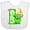 AA-White, variant on Inktastic 1st Birthday Monster Boys or Girls Baby Bib