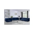 thumbnail image 5 of Meridian Furniture Michelle Navy Velvet Sofa, 5 of 10
