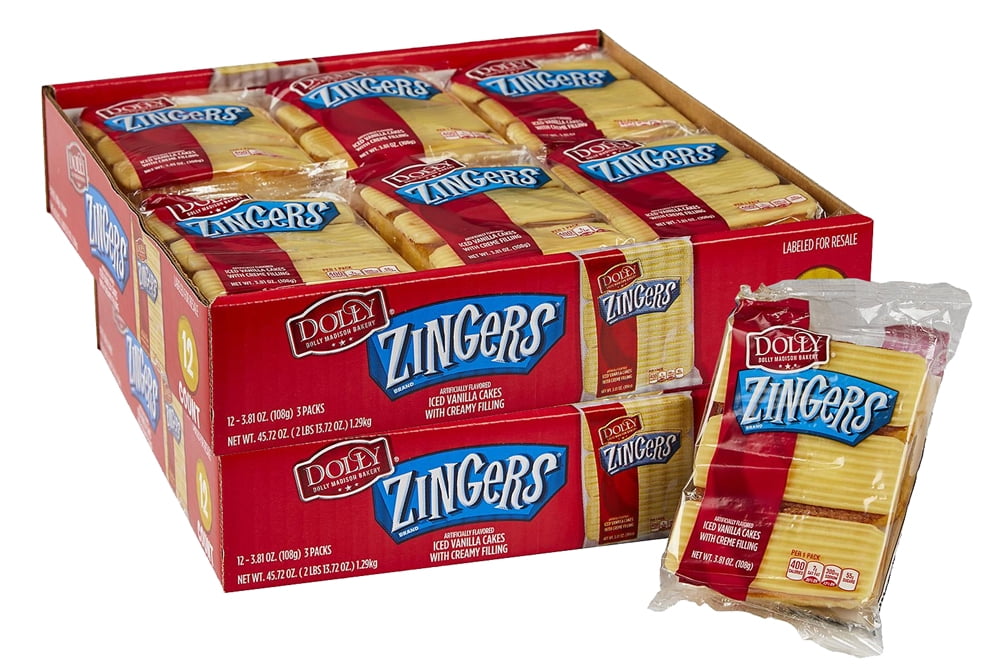 Dolly Madison Bakery Iced Vanilla Zingers (24 ct.)