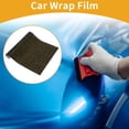 thumbnail image 2 of Unique BargainsYellow Carbon Matte Finish Protective Car Wrap Film 78.7ftx11.8ft Exterior Interior Vinyl Wrap Cover 5.5mil PET 1 Pc Universal, 2 of 7