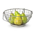 thumbnail image 1 of Spectrum Diversified 39444 11 x 6 in. Metal & Wood Heritage Fruit Bowl, 1 of 4