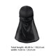 thumbnail image 2 of RUNROTOO 2Ud Durag Con Larga Negro Para Uso En Eventos Y Accesorios, 2 of 8