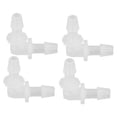 thumbnail image 1 of Barbed Fitting Adapter, Equal Diameter Elbow Hose Barb  For Aquarium 5.6mm, 1 of 8