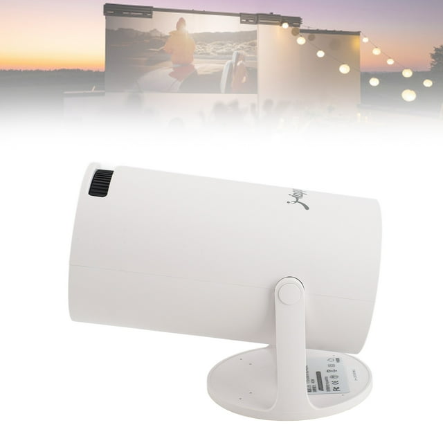 Smart Projector, 720P Native Remote Control Smart Projector for Indoor US Plug,EU Plug