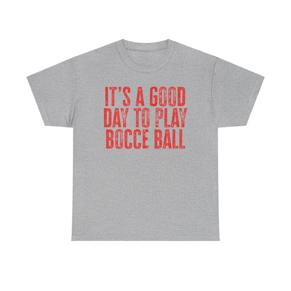 Bocce Ball Shirt Gifts Tshirt Crew Neck Short Sleeve