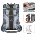 thumbnail image 4 of Mochila de senderismo Maelstrom 40 l impermeable azul, 4 of 5