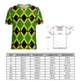 thumbnail image 2 of Africa Rasta Pattern T Shirts Basic T-Shirt Short Sleeve Ladies Tee Shirt Summer Graphic Clothing, 2 of 6