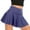 Blue, variant on TMOYZQ Women's Tennis Golf Skirts with Built-in-Shorts, High Waisted Athletic Sports Running Workout Lightweight Casual Pleated Flowy Skorts Skater Skirts with Pockets