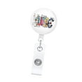 thumbnail image 2 of Carrete de insignia retráctil Yuyangstore soporte de insignia colorido para mochila oficina semana de enfermeras Estilo E, 2 of 8