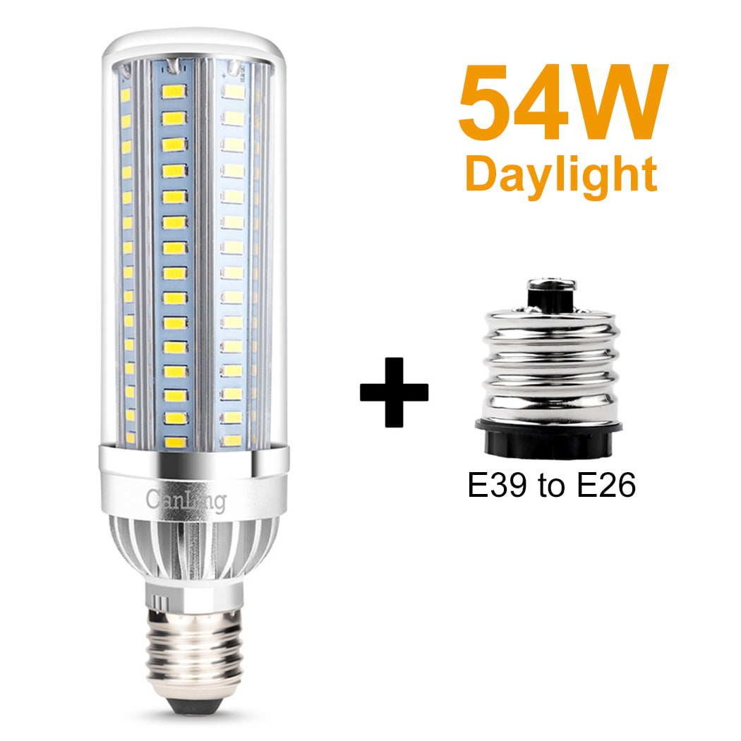 6200lm 500W Equivalent E26 E27 54W Super Bright LED Corn Light Bulb Corn Lamp A 