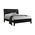 thumbnail image 4 of Briana Panel Bedroom Set with Sleigh Headboard Black, 4 of 8