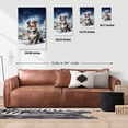 thumbnail image 5 of Hello Winter Border Collie Welcome Snowy Night Watercolor Vintage Vertical Matte Canvas Poster Borders Dog Lovers Gifts Idea Wall Art Home Decor - 01011, 5 of 5