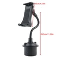 thumbnail image 4 of Yokua Car Cup Holder Mount Cradle for for Galaxy 3.5"-11" Phone, 4 of 9