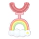 thumbnail image 2 of Cateissary Cepillo de dientes en forma de U para niños de 2 a 6 años de edad, cepillo de dientes suave de boca completa para bebés, limpieza de Suministros de limpieza para el hogar, 2 of 6