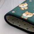thumbnail image 5 of Cute Shiba Shaggy Area Rug, Rugs for Living Room Bedroom Non Slip Door Mat Indoor Carpet Machine Washable Nursery Home Decor Floor Mats for Entryway 60x39in-#, 5 of 5