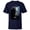 Navy, variant on Star Wars The Bad Batch Season 3 Hunter’s Helmet Poster Art- Short Sleeve T-Shirt for Kids - Customized-White