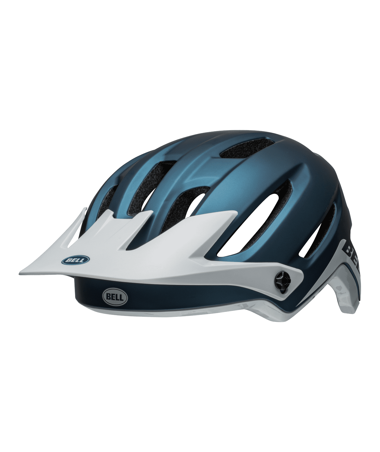 Bell 4Forty Mips Adult Mountain Bike Helmet - Matte/Gloss Blue/Gray - Size M (55–59 cm)