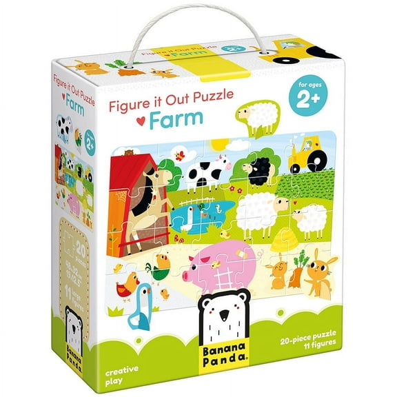 Banana Panda Figure It Out Puzzles Farm 2 