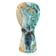 thumbnail image 2 of Yuyamidu Sea Turtle Golf Club Head Cover Starfish Shell Golf Head Cover Driver Headcover Fairway Wood Headcover Hybrid Club Head Cover with Soft Lining, 2 of 7