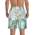 thumbnail image 3 of Naloa Vintage Rose1 Men's Beach Shorts, Surfing shorts, Swim trunks, Quick Dry Swim Trunks for Surfing Beach Fun - Small, 3 of 9