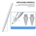 thumbnail image 4 of YSTINNG 2PCS Replacement Stylus Nibs Professional High Sensitivity Accurate Pencil Tips for M Pencil 2nd Grey C311-1560, 4 of 5