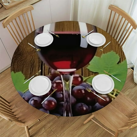 

HAOXIT and Rustic Wood Planks Alcoholic Drink Rectangular Table Cover for Dining Room Kitchen Decor 31-35