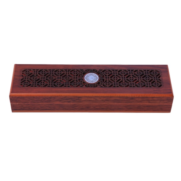 Raindrops Natural Wood Jewelry Organizer Box for Necklace Display and , Elegant Storage Solution