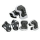 thumbnail image 1 of Kit de equipo de protección ANGGREK Rodilleras coderas muñequeras 6 piezas para patines ciclismo BMX, 1 of 8