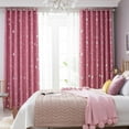 thumbnail image 6 of 1 PC Room Darkening Blackout Curtains 39x51.2 in, Window Curtains Blackout, Thermal Curtains for Sliding Door, for Child Boy Girls Bedroom Kids Room Window Panels Living Room,Pink, 6 of 6