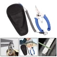 thumbnail image 1 of Alicates de pesca de aleación de material acero inoxidable funciones, tijeras, , herramienta para quitar anzuelos con cordón, equipo de pesca de Codo azul, 1 of 8