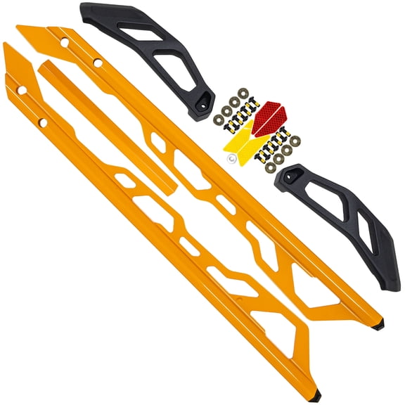 Ski-Doo 860202754 BRP  Rear Adventure Bumper with Short Tunnel Orange Crush OEM