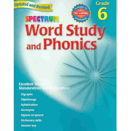Word Study and Phonics: Grade 6