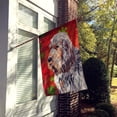 thumbnail image 2 of Carolines Treasures SC9756CHF Otterhound Flocons de Neige Rouge Vacances Drapeau Toile Maison Taille, 2 of 4