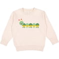 thumbnail image 2 of Inktastic Caterpillar 3 Toddler Sweatshirt, 2 of 4