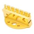 thumbnail image 2 of Guitar String Locking Nut Metal Guitars Accessory Corrosion Resistant with Mounting ScrewsGold, 2 of 11
