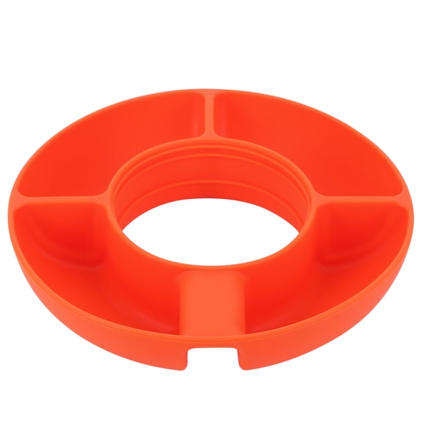 Tazón De Merienda Plato reutilizable ligero del caramelo del cuenco del bocado del silicón para el vaso de Stanley 40 Oz