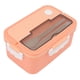 thumbnail image 5 of Contenedores de almuerzo Bento caja Bento bien sellada compartimental antideslizante resistente al calor 1500ml para trabajadores para oficina ANGGREK  Otros, 5 of 7