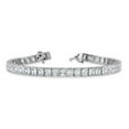 thumbnail image 5 of 925 Sterling Silver Cubic Zirconia CZ Tennis Bracelet, 5 of 6