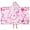 Pink Breast Cancer, variant on Pink Breast Cancer Hooded Bath Towel，50"x30" for Ages 3 To 12 Kids, Quick Dry Lightweight Soft Microfiber Hood Beach Towel Cover Up for Kids