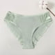 thumbnail image 2 of Braguitas Slim Fit Gibobby Pantalones cortos informales malla transparente bordada Verde L, 2 of 3