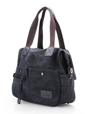 Product Image Fashion Women Canvas Zip Large Bag Tote Shoulder Messenger Handbag Cross Body