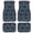 Tree Christmas, variant on Xoenoiee Christmas Holiday 4 Pieces Car Mats Set, Tree Pattern Car Floor Mat Universal Automotive Carpet Front & Rear Floor Mat Liner Non-Slip All Weather Protection