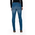 thumbnail image 2 of Bluberry Women'S Straight Leg Indigo Medium Wash Denim Size 8, 2 of 3