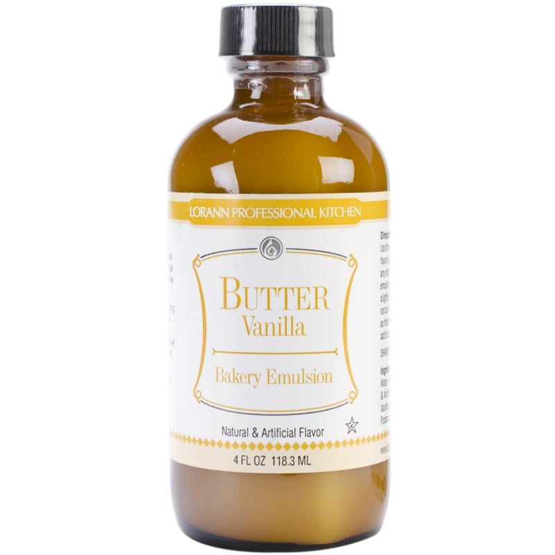 Bakery Emulsions 4oz-Butter Vanilla