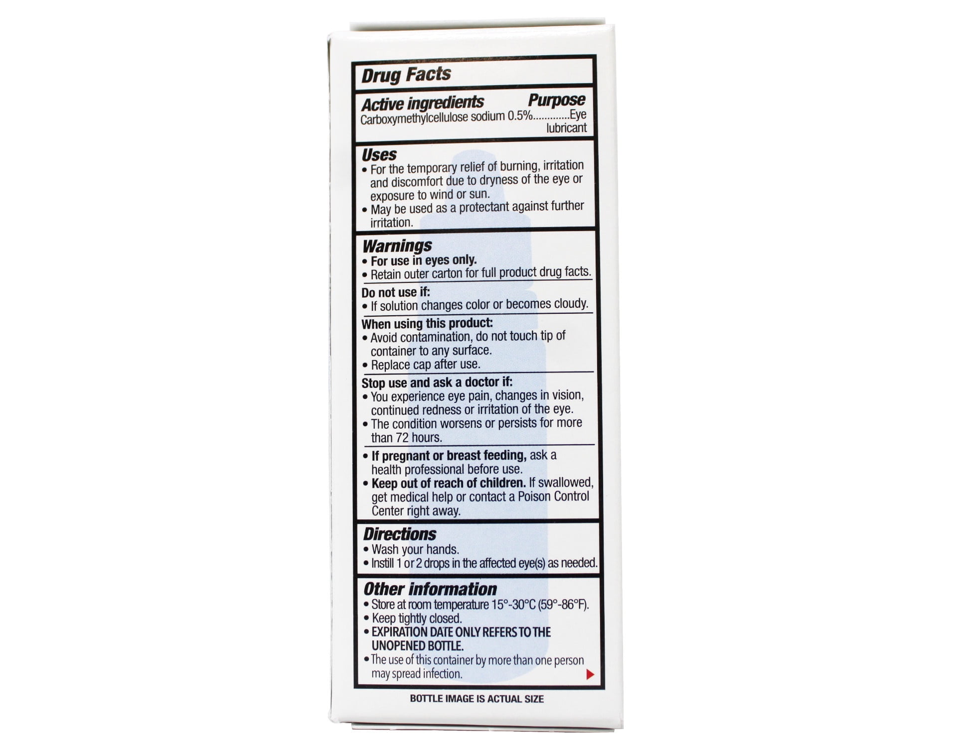 6 Pack - TRP Gentle Eyes Lubricant Eye Drops, Fast Long Lasting Relief, Moisturizing, 0.5 fl oz