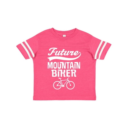 

Inktastic Future Mountain Biker Gift Toddler Boy or Toddler Girl T-Shirt